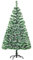 HOMCOM 5FT Indoor Christmas Tree Artificial Decoration Xmas Gift with Metal Stand Branch Tips