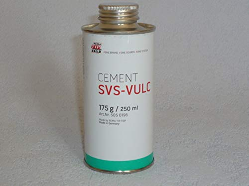Rema Tip Top Vulkanisier - Flüssigkeit 175 g Dose, Gummikleber, Latexkleber, Fahrradschlauch - Kleber 505019