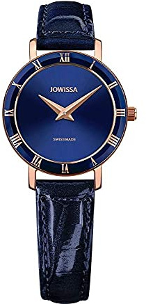 JOWISSA Rosa/Blau Roma Schweizer Damenuhr J2.313.S