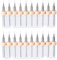 sourcing map PCB Drill Bits 0.2mm Tungsten Carbide Rotary Tool Jewelry CNC Engraving Print Circuit Board Micro Drill Bits 1/8 Inch Shank 2 Set (20 Pcs)
