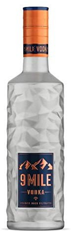9 Mile Vodka Wodka 3 x 0,5l (37,5% Vol) LED beleuchtet