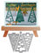 YunTrip Metall-Stanzformen, dreieckig, Weihnachtsbaum-Stanzformen, Stanzschablonen für DIY Scrapbooking, Fotoalbum, dekorative Prägepapier-Stanzformen für Kartenherstellung