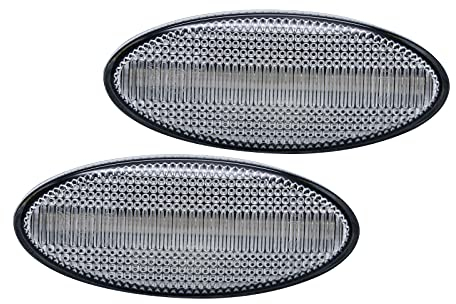 goingfast LED Seitenblinker Weiss Eintragungsfrei