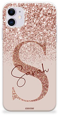CaseStone Personalised Phone Cases fit Apple iPhone – Custom Design Made in UK Clear Soft Silicone Case Cover – Great Gifts for Birthday, Christmas (iPhone 5, 03)