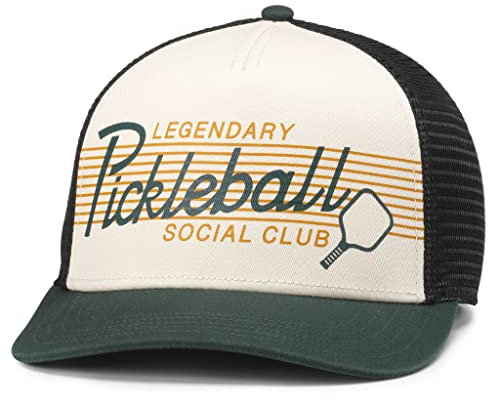 American Needle Pickleball Baseballmütze, verstellbar, Snapback, Elfenbein/Navy, Einheitsgröße