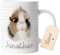 timalo® Tasse Tiere mit Namen personalisiert | Motiv Meerschweinchen Kinder Geschenk zur Einschulung, Weihnachten, Nikolaus für Kinder | mug-t-50