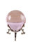 VIDECOR 8 cm Farbige Kristallkugel mit Standfuß, Glaskugel, Fengshui-Briefbeschwerer, Steinornamente, Heimdekoration, Kunsthandwerk, Figur, Steinkollektion,C