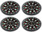 Coasters Set of 4, Dartboard Drinks Coasters, Non-Slip Silicone Coasters, Washable Beer Mats for Coffee Mug Wine Glass Bottle, Creative Heat Resistant Coasters for Home Restaurant Office & Pub Bar