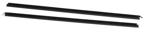 Garnitures de Ceinture de Joint de Fenêtre, 2 Pièces Joint de Fenêtre de Coupe-froid de Voiture 80821 01G00 Noir Garniture de Balayage de Joint de Coupe-froid de Fenêtre Robuste