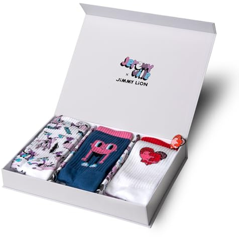 Socken Pack Jimy Lion - Größe 36-40|41-46. Gekämmte Baumwolle