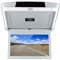 Lettore da Tetto per Auto, 11,6 Pollici HD 1080P Monitor da Tetto per Auto Display Supporto Lettore Video per Auto HDMI, Monitor da Tetto Ribaltabile Montato Sul Tetto per Auto