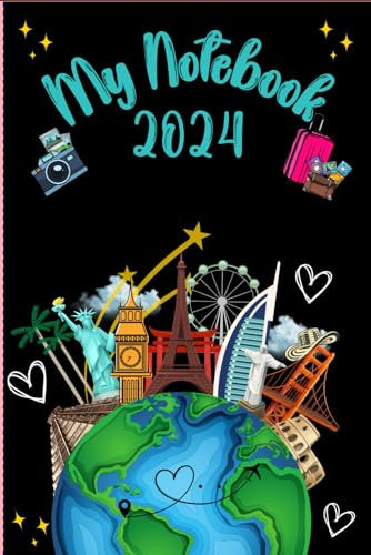 My Notebook 2024: A trip is lived three times, when dreaming about it, when living it and when remembering it!