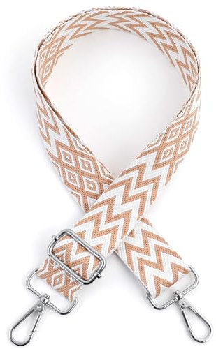 AiQInu Tracolla Per Borsa, 80-140 cm Regolabile Cinghia Tracolla Per Borsa, Larghezza 3,8 cm, Tracolla Per Borse Con Moschettone, Per Borse, Tracolle, Borsette