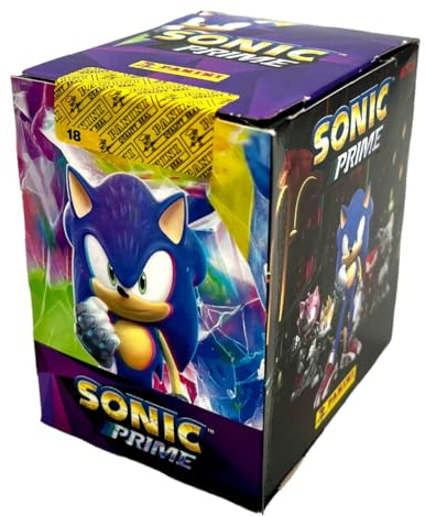 Panini Sonic Prime Stickerkollektion zur Serie (2024) (Box mit 36 Tüten)