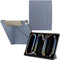 SwitchEasy Origami 2024 Hülle für iPad Pro 13 Zoll mit Stifthalter, Schutzhülle für iPad Pro 13 Zoll M4 (2024) mit Multi-Angle Ständer, Morandi Cover Case, Apple Pencil Pro Charging, Alaskan Blau