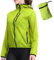 Wulibike Fahrradjacke Damen Faltbare Regenjacke Leicht und Atmungsaktiv Laufjacke Reflektierende Windbreaker für Radfahren,Trekking und Outdoor Grün A4=L