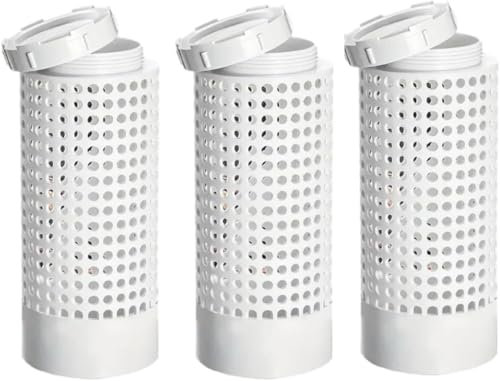 Daaxing 1/3 compostiere ventilato per vermi da fattoria, 30,5 x 15,2 x 15,2 cm, con coperchio, per rifiuti alimentari e compost, per esterni, per giardino (3 pezzi)