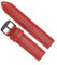 yeziu Echtes Lederarmband für DW Herren Damen Uhrenarmband für Daniel Wellington(Red-Black,22mm)