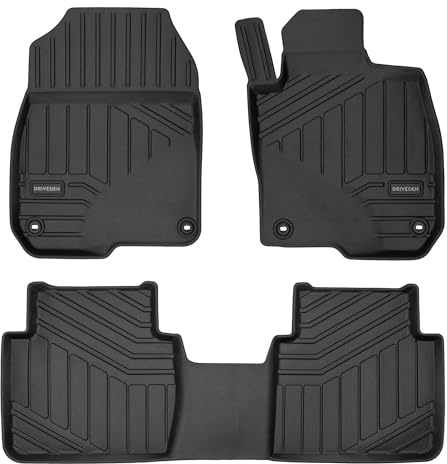 DRIVEDEN Tailored-fit Rubber Car Mats Set for Honda CR-V Mk.5 2018-2023