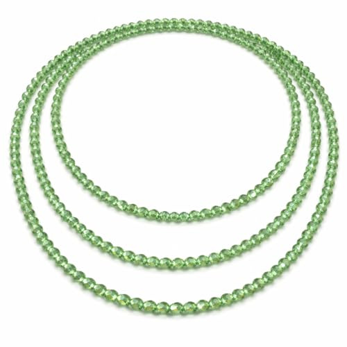 Collana Donna Lunga con Perline in Vetro, Gioiello Elegante Idea Regalo