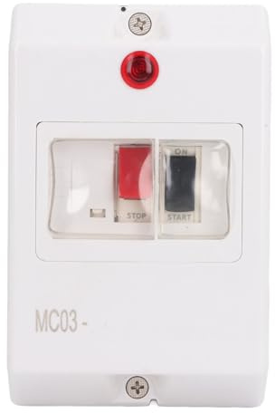 Disjoncteur moteur scellé Disjoncteur de protection de moteur électrique avec lampe de signalisation 6-10A 230V 240V 400V 415V 500V 690V pour un usage industriel et commercial