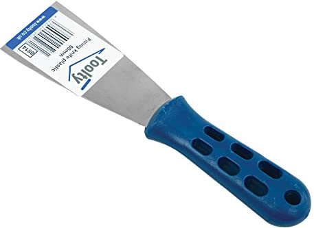 Toolty Stainless Steel Filling Knife, Flexible Wall Putty Knife, Drywall Scraper, Finishing Coat Spatula - 50mm (1.96) - DIY - TLTY-0814