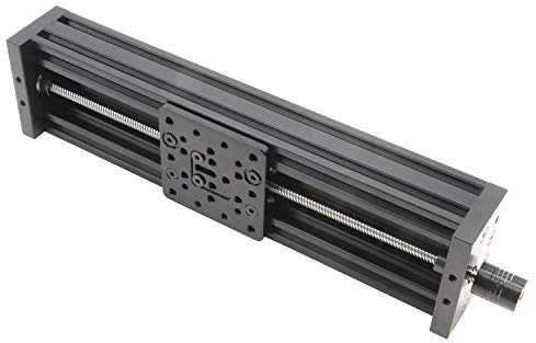 Zeberoxyz 350mm Aluminiumprofil 4080U Z-Achsen-Schrauben-Schiebetisch-Linearaktuator-Kit Linearmodul für 3D-Drucker und CNC-Maschine (350mm)