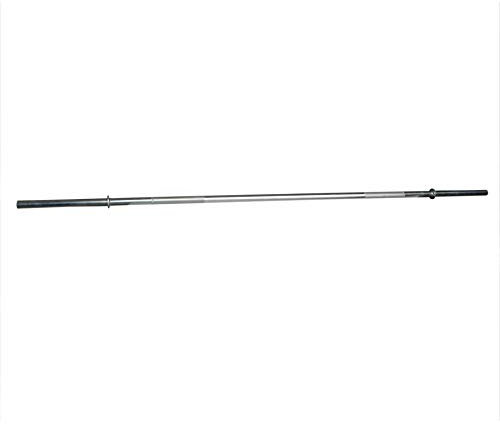 Gana Sport Langhantelstange aus verzinktem Stahl 180 cm für Scheiben Bohrung 25 mm