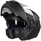 ILM Motorradhelm Klapphelm Integralhelm Doppelvisier ECE22.06 Modell 159,Mattes Schwarz,M