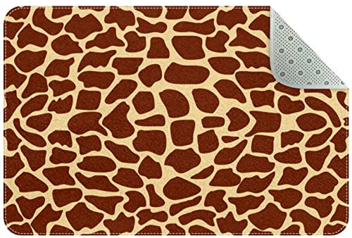 Teppich/Teppich, Giraffe, rutschfest, für Wohnzimmer, Schlafzimmer, Mädchen, Jungen, Kinderzimmer, Schlafsaal, Kinderzimmer, 89 x 61 cm