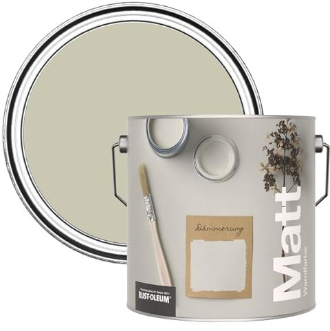 Rust-Oleum Colours Matt Emulsion Wall and Ceiling Paint - Half Light 2.5L