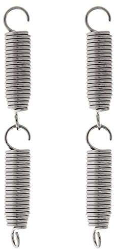Wresetly Drum Pedal Mallet Springs Silver Fast Reacting Drum Pedal Mallet Parts Pack of 4