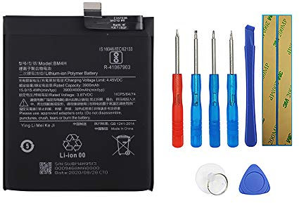 Swark Batería BM4H compatible con Xiaomi 9 Pro Mi 9Pro Mi9 Pro con herramientas