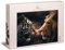 Ulmer Puzzleschmiede - Puzzle „Rumble in The Jungle“ - Eindrucksvolles 2000 Teile Puzzle mit Löwe und Tiger - Wer ist König im Reich der Tiere - prächtig inszeniertes Raubkatzen-Puzzle für Erwachsene