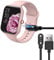 Blueshaweu Ladekabel Kompatibel mit TOOBUR Smartwatch IDW16 1,95'', Kabel Ladegerät Ladestaion für TOOBUR IDW16 Smartwatch (schwarz)