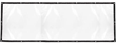 Bâche de Couverture Imperméable Transparente 1x5m, Bâches en Plastique Robustes avec œillets, Bâche Transparente en Plastique pour Accessoires de Serre(1x3m)