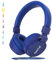 ONTA® Plegable en el oído - Auriculares de Audio para niños, Ajustables y Ligeros para teléfonos móviles, iPhone, tabletas, iPad/PC/MP3/MP4, Color Azul Oscuro