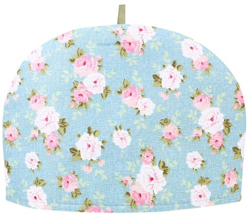 Gatuida Large Tea Cosy for Teapot Lilac Floral Design Tea Pot Cozy Thermal Cover Teapot Warmer for
