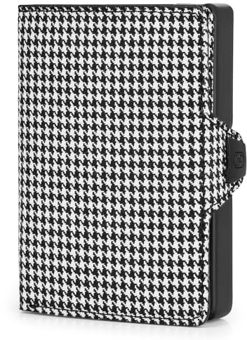 slimpuro Apple Airtag-Kartenhalter, Geldbörse für Herren, Leder, mit RFID-Blockierung, sicherer Kreditkartenhalter mit Fach, RFID-Schutzhülle, Geldbörsen und Kartenfach, Geldbörse für Herren und Damen