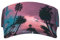 Visierhut mit Zuckerwatte, Palmen, Sonnenuntergang, Leere Oberseite, Sonnenkappe für Sport, Strand, Tennis, Golf, Laufen, Wandern, Verstellbarer Hut für Männer, Frauen, Teenager, Schwarz