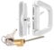 Oniissy Patio Sliding Door Handle Set,with Keys Glass Door Lock Replacement Set,with Keys Glass Door Lock Replacement(Unilateral)