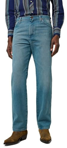 Wrangler Men's Jeans 13MWZ Original Regular Fit Straight Leg, Iron Forge, 32 W/34 L