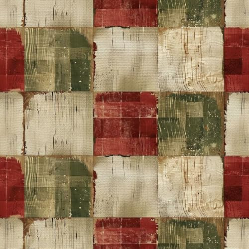 JIAOQSS Papier Peint Adhesif Mural Texture rétro à carreaux Papier Adhesif pour Meuble Papier Peint Autocollant Cuisine Placard Stickers Muraux