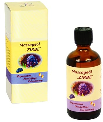 Premium-Massageöl-Zirbe; als Massageöl, Badeöl, Duftöl; (100 ml)