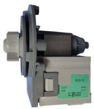 B20-5 220V 60Hz 35W DC31-00030B Drain Pump Motor Compatible With Samsung Washing Machine Washer Drainage Parts
