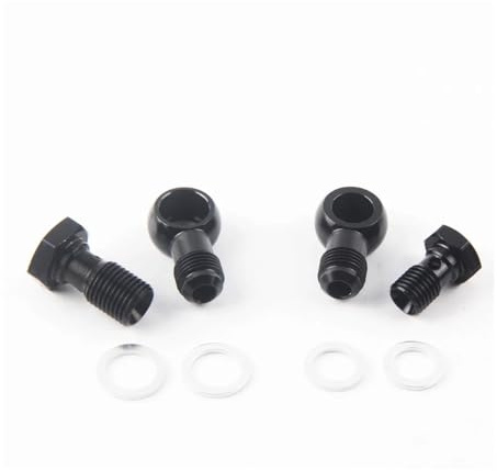 Accessories replacement Bolt Hydraulic Clutch Screw M12 x 1.5 M14 x 1.5 Aluminum Banjo fitting Outlet Banjo male an4 an6 an8 Fitting Adapter 12mm 14mm(AN4 To 12mm)