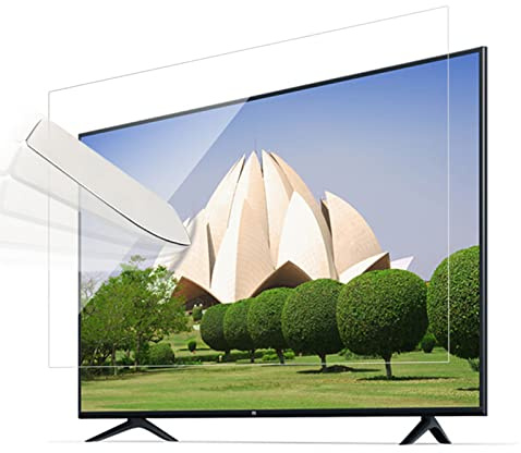 Dyqyym 32-75 inch LCD Anti Blue Light Anti UV Anti Glare Relieve Screen Filter fits LED/4K OLED/PC/Mac Monitors,75in 1645x931mm (60in 1327x749mm)