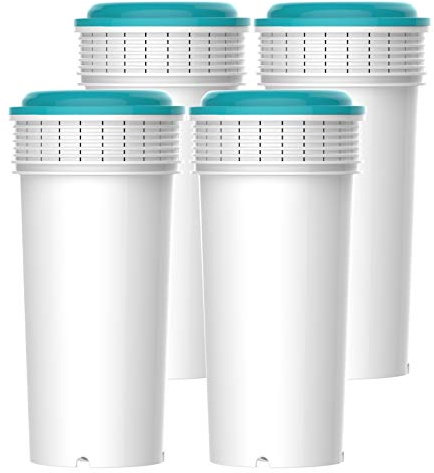 Waterdrop Filter Cartridge, Compatible with Tommee Tippee® Closer to Nature® Perfect Prep® Machine, New Lid, Reduce PFAS, PFOA/PFOS (Pack of 4)