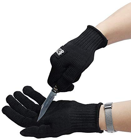 RanDal Schnittschutzhandschuhe Schnittschutzhandschuhe Arbeitshandschuhe Schutzhandschuhe Für Die Küche Abriebfeste Schutzhandschuhe Stahldraht