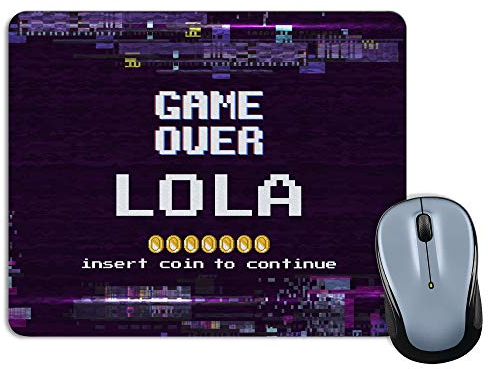 Mausepad Fortnite. Personalisiertes Mauspad. Custom Mousepad. Unterseite aus rutschfestem Gummi. Personalisierte Geschenke. 18x22cm. Gamer Diverse Modelle. Game Over